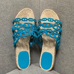 hermes espadrille sandals